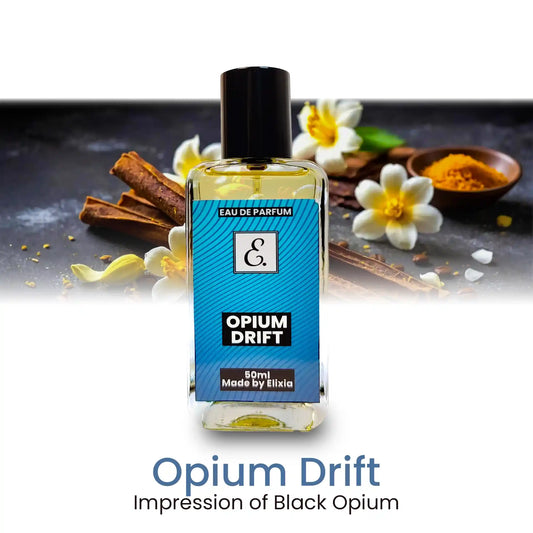 Opium Drift – Warm Vanilla Coffee Perfume (Unisex)