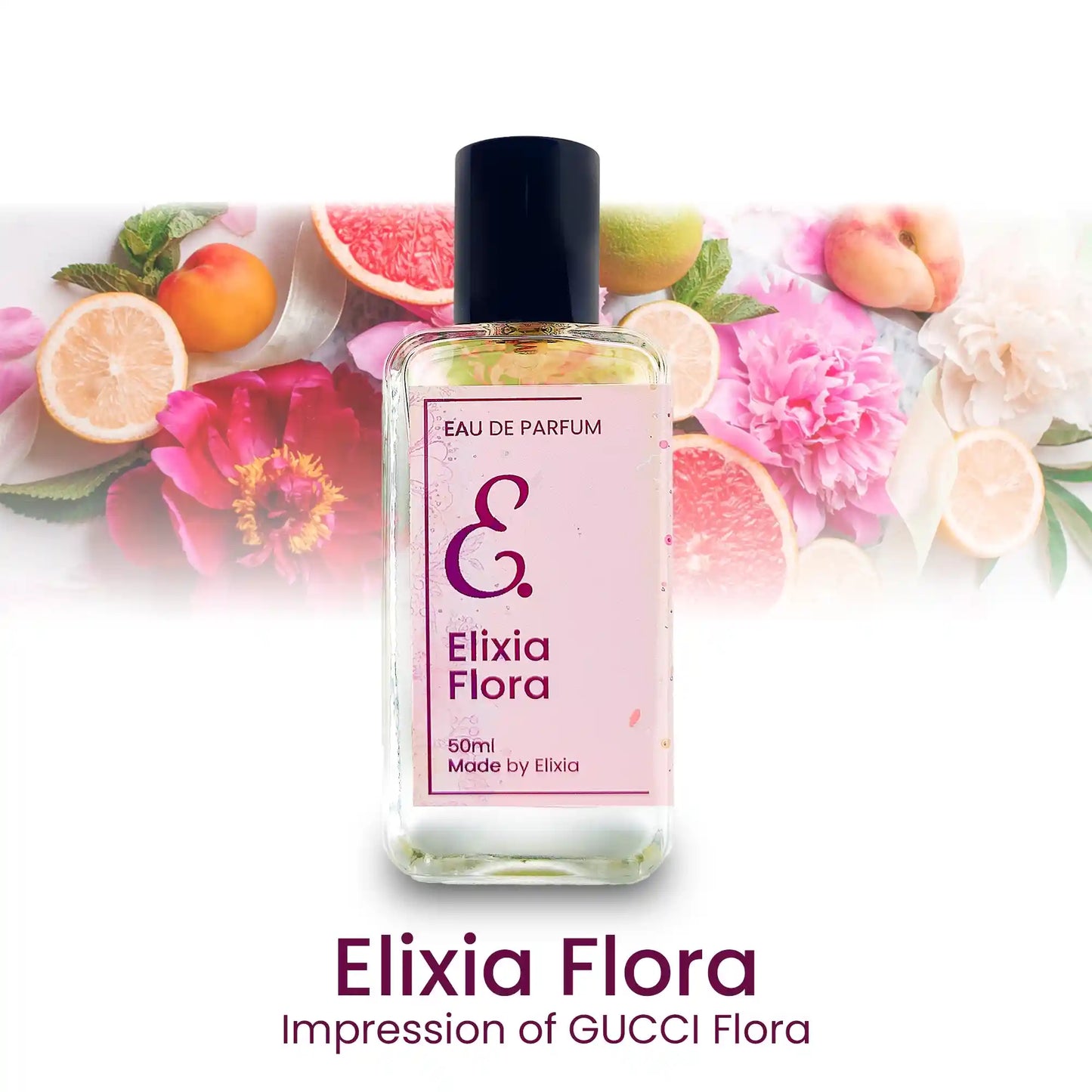Elixia Flora – Floral Citrus Perfume for Women