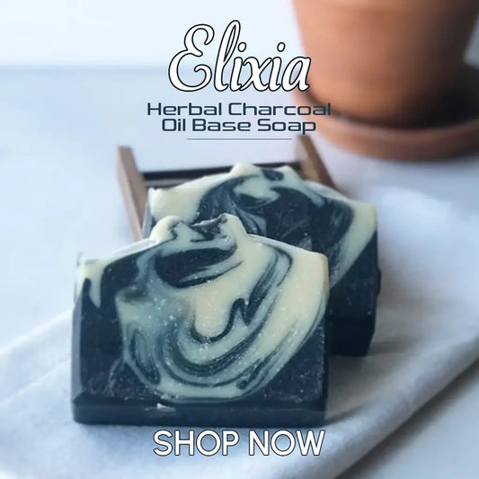 Elixia Herbal Charcoal Oil Base Soap